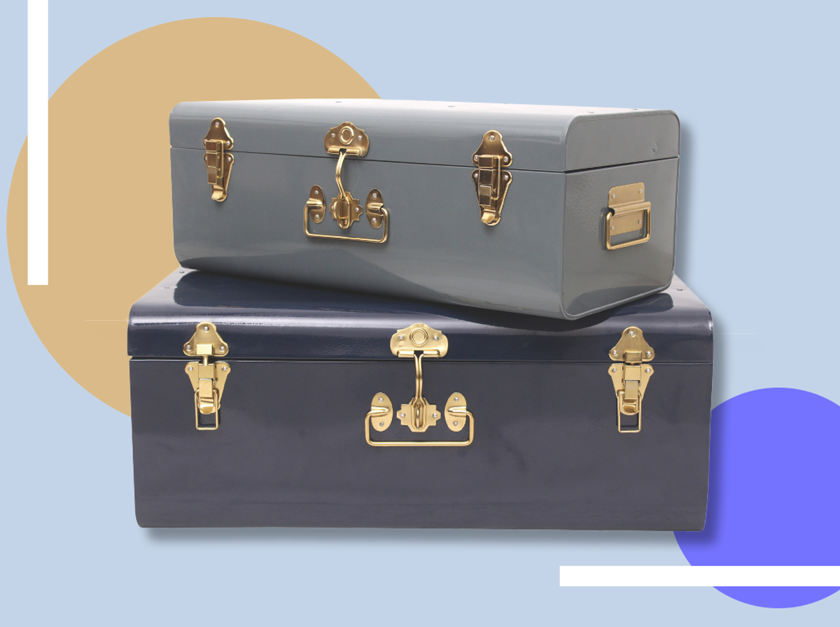 Aldi Specialbuys trunk set Smart storage with a vintage touch The